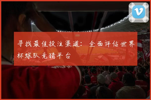 寻找最佳投注渠道：全面评估世界杯球队竞猜平台